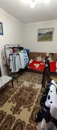 Вішалка підлогова Double FloorHanger для одягу, з полицями для взуття і з гачками, розкладна, чорна фото від покупців 9