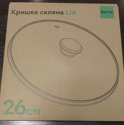 Крышка стеклянная RZTK Lid 26 см фото от покупателей 13
