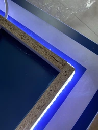 Зеркало MIRATER прямоугольное LED с LED-подсветкой с сенсорным выключателем 60 см фото от покупателей 1