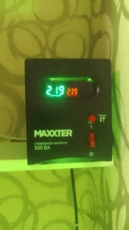 Стабілізатор напруги Maxxter MX-AVR-S500-01 500 ВА фото от покупателей 3