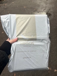 Наволочка MirSon Mikrosatin Premium №19-0000 Monument однотонна 50х70 см (2200007235582) фото від покупців 8