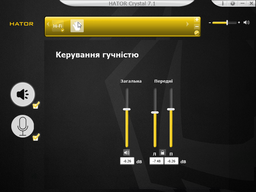 Звуковая карта HATOR Crystal 7.1 Black (HTA-100)