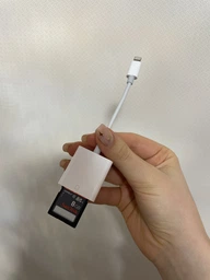 Переходник для iPhone на SD Card Reader адаптер для iPad на картридер SD PAVLYSH (PA-43) фото от покупателей 2
