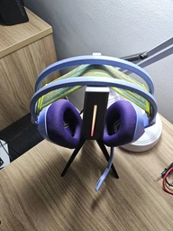 Подставка для наушников Vertux Zulu 2xUSB 2.0/AUX 3.5 мм Black (zulu.black) фото от покупателей 3