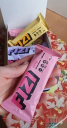 Набор протеиновых батончиков FIZI Keto Mix Box 45 г х 10 шт Веган (Keto box) фото от покупателей 6