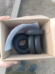 Набор кистевых эспандеров Newt TI-1590-5 B, 30, 40, 50, 60, 70 кг, Newt Power Grip (TI-1590-5-RT) фото от покупателей 14