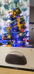 Акустична система портативна Harman-Kardon серії Go+Play 3 Black (HKGOPLAY3BLKEP), трисмугова, 160 Вт, 8 годин автономна. роботи, 43 Гц – 20 кГц, USB Type C, Bluetooth: 5.2, 2 вбудовані 2 мікрофони, чорна фото від покупців 3
