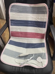 Электрическая грелка Electric Blanket 80х50 см Турция, серая, арт.8050 фото от покупателей 9