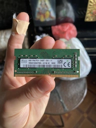 Оперативна пам'ять SO-DIMM DDR4 8GB HYNIX ORIGINAL 2400 MHz, CL17, 1.2V (HMA81GS6AFR8N-UH) фото от покупателей 18