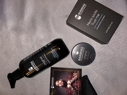 Подарунковий набір для чоловіків Barbers Caffeine & Lemongrass Шампунь для чоловіків для щоденного використання Original 400 мл + Бальзам для бороди Original 50 мл + Шкарпетки чоловічі Trust me (4823109407930) фото от покупателей 5
