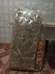Сіно для гризунів Wow Pets з ласощами 10 л 00526
