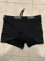 Плавки пляжные мужские Puma Swim Men Logo Swim Trun 90765704 L Черные (8718824814049)