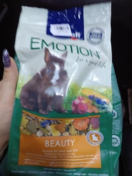 Корм для кроликов Vitakraft Emotion Beauty Selection Adult 600 г (4008239337450/4008239314550)
