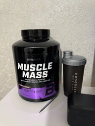 Гейнер BioTech Muscle Mass 1 кг Ваниль