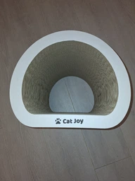 Кігтеточка-тунель для котів Cat Joy “Ampir” з гофрокартону, 30×24×37 см, біля фото від покупців 3