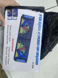 Дошка для віджимань Push Up Rack Board з упорами різним хватом Нескользящие ручки (1537PURTRNJR) TIN66 фото від покупців 10