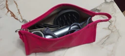 Сумка BUBM для хранения фена или стайлера Dyson DY36 компакт малиновая фото от покупателей 1