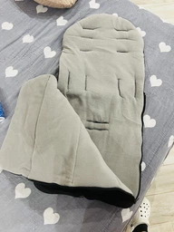 Зимний теплый конверт в прогулочную коляску и санки на флисе BAVO FootMuff фото от покупателей 5