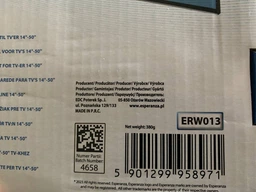 Металеве настінне кріплення для телевізора Esperanza PERSES ERW013 фото від покупців 1