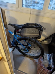 Розкладна велосипедна сумка "штани" на багажник 25 л West Biking ТОP сіра