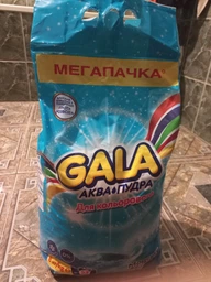 Пральний порошок Gala Аква-Пудра Морська свіжість для кольорової білизни 3.6 кг (8006540519394) фото від покупців 4