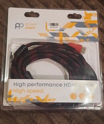 Кабель PowerPlant HDMI - HDMI 10 м, позолочені конектори, v1.4, Nylon Double ferrites (KD00AS1205) фото від покупців 2