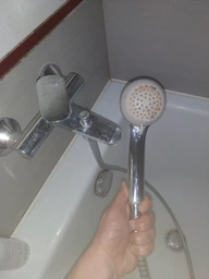 Душевая лейка HANSGROHE Raindance с кнопкой 120мм пластик хром 26520000 фото от покупателей 1