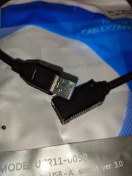 Кабель Ultra USB 3.0 AF - AM 0.5 м (UC211-0050) фото від покупців 1