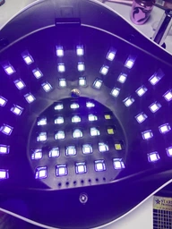 LED+UV профессиональная лампа для маникюра, наращивания ногтей SUNx11 MAX 66 LED 180 W белая з чорным шнур 2м фото от покупателей 3