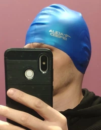 Шапка для плавания Aqua Speed EAR CAP 5874 Фиолетовая (5908217658746) фото от покупателей 9