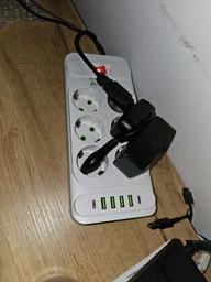 Мережевий фільтр-подовжувач Aura Energy 6+4 USB-A + 2 USB-C (PD) 2 м White (AUEMFP64PD2MW)