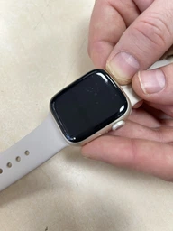 Захисне гнучке скло для Apple Watch Series 7/8/9 (41mm) 9H Ceramics фото від покупців 3
