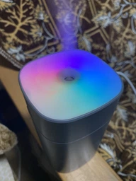 Зволожувач повітря ультразвуковий Super Silent USB HUMIDIFIER SD09 сірий фото від покупців 2