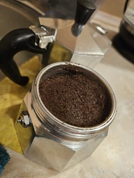 Кавоварка гейзерна Bialetti Moka Express Silver 0.23L (0001164)