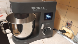 Кухонний комбайн з насадками та м'ясорубкою ECG FORZA 7800 Ultimo Argento фото від покупців 2
