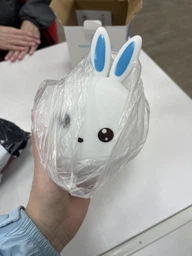 Увлажнитель воздуха Белый и ночник 2в1 Humidifiers Rabbit зайчик (IS33)