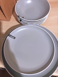 Столовый сервиз Ardesto Cremona Dusty grey 18 предметов 6 персон (AR29GRCT)