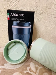 Термокружка ARDESTO Urban Peach Fuzz нержавіюча сталь 380мл Бежевий (AR2638PF) фото від покупців 2