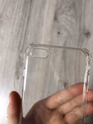 Прозорий ударостійкий силіконовий чохол для iPhone 7plus / 8plus фото от покупателей 1