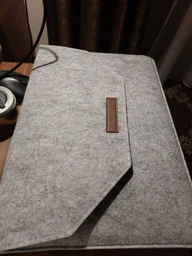 Чохол-конверт з войлоку Fruct Felt NW15/16 для MacBook Pro 16/Pro Retina 15 (2012-2015) Темно-Сірий фото від покупців 10