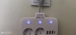 Мережевий фільтр LDNIO 2 розетки 3хUSB/Type-C QC+PD SE2435 White (SE2435) фото від покупців 3