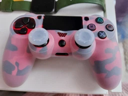 Захисний силіконовий чохол Full Black для геймпаду Sony DualShock 4 (PS4) + в подарунок накладки на стіки [393299214] фото від покупців 2