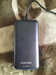 Батарея универсальная Canyon PB-301 30000mAh PD/20W, QC/3.0 (CNE-CPB301W) фото от покупателей 2