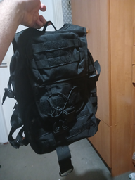 Рюкзак тактический Eagle M09B (штурмовой, военный) мужская сумка Черный
