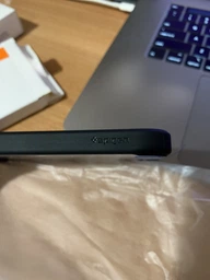 Чохол протиударний Spigen Ultra Hybrid для Iphone 13 Pro Max (6.7") Matte Black Прозорий ACS03205 фото від покупців 3