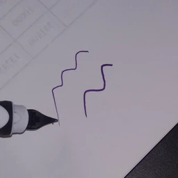 Ручка перьевая для правши Herlitz My.Pen White-Black Синяя Белый корпус (10999738)