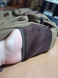 Текстильный рюкзак Vintage 31х42х16 см 000162020 фото от покупателей 4