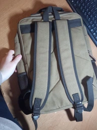 Текстильный рюкзак Vintage 31х42х16 см 000162020 фото от покупателей 2