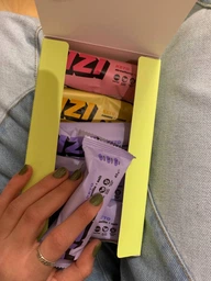 Набор протеиновых батончиков FIZI Keto Mix Box 45 г х 10 шт Веган (Keto box) фото от покупателей 3