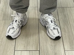 Мужские кроссовки New Balance Mr530 MR530SG 44 (10US) 28 см Белые с серебристым (194182854909) фото от покупателей 12